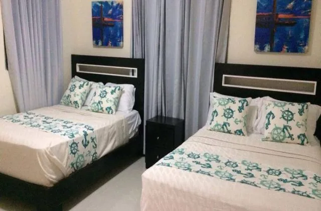 Hotel Montemar Azua room 2 bed